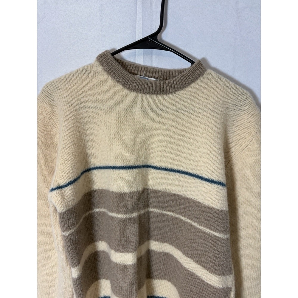 Vintage Debenhams Shetland‎ Wool Pullover Preppy Sweater Size Small Soft - Picture 4 of 13